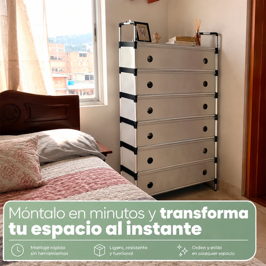 SmartOrganizer: Organizador de Zapatos 6 Estantes